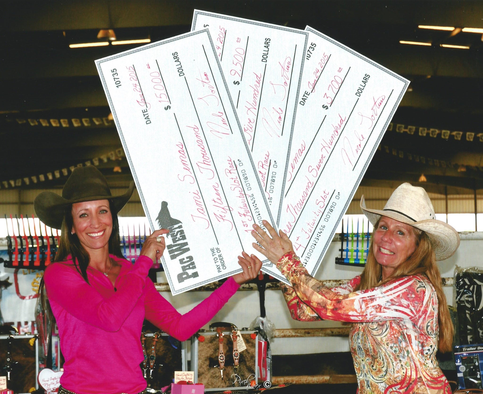 Tami Semas Pac West Futurity Prizes