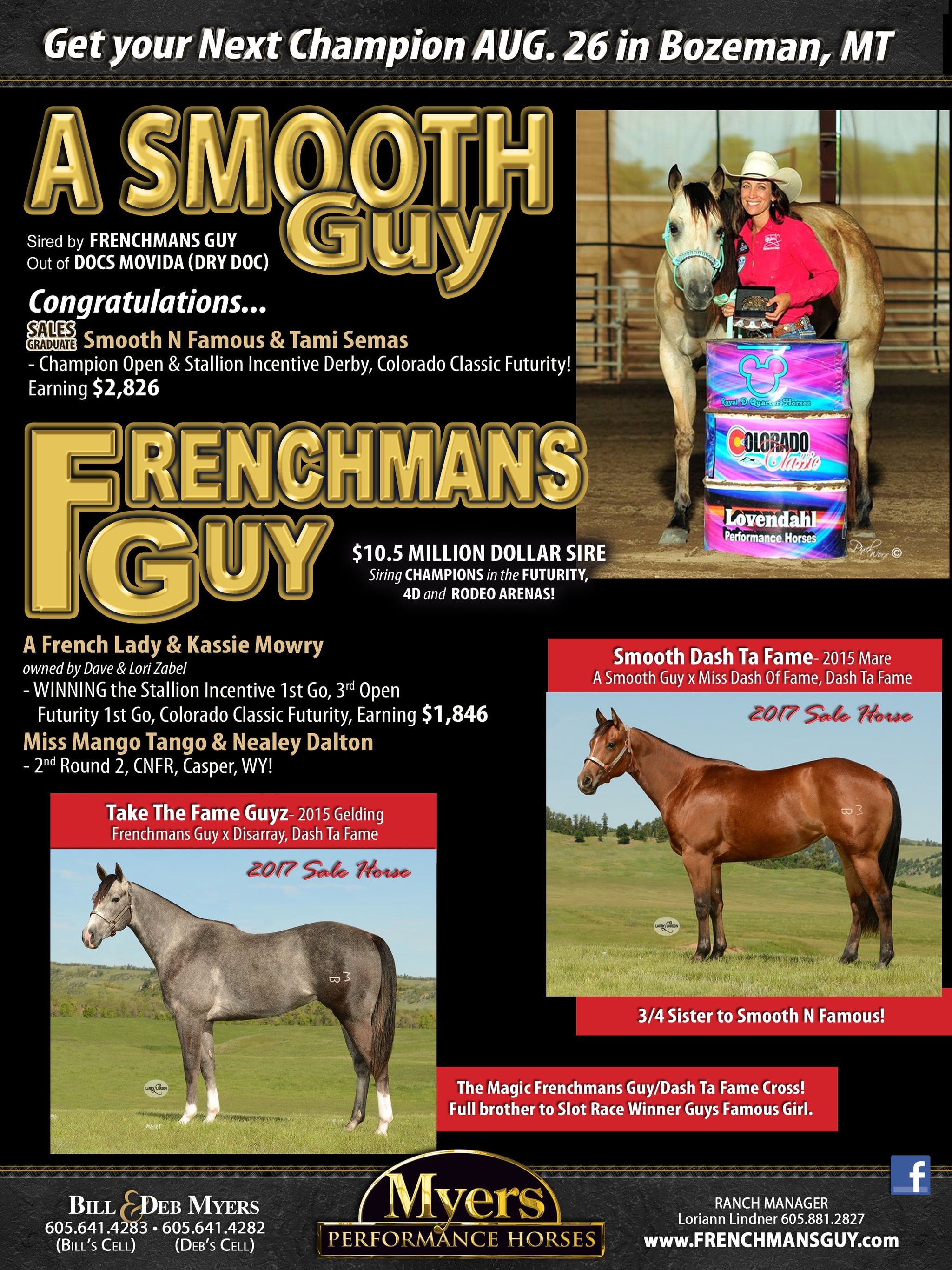 Winning at Colorado Classic Futurity